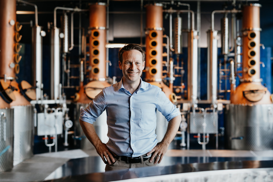 Porträbild von Gabriel Galliker-Etter, Partner Schifffahrt Etter Distillerie