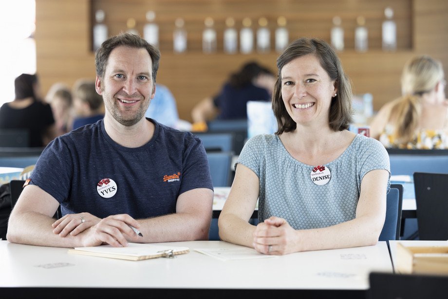 Team of the Spielbude Zug Portrait of the management team at Spielbude Zug
